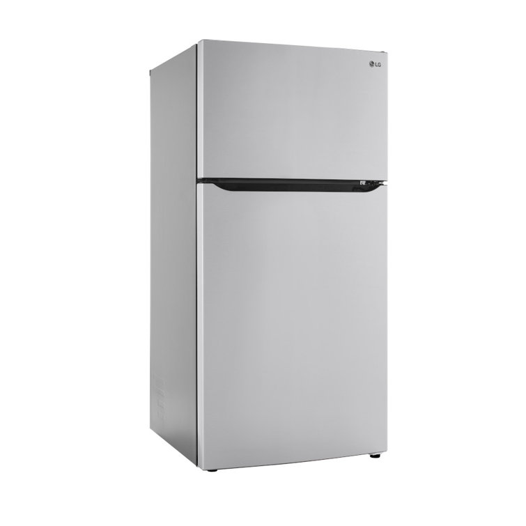 LG 24 cu.ft. Stainless Steel Top Freezer Refrigerator with Ice Maker