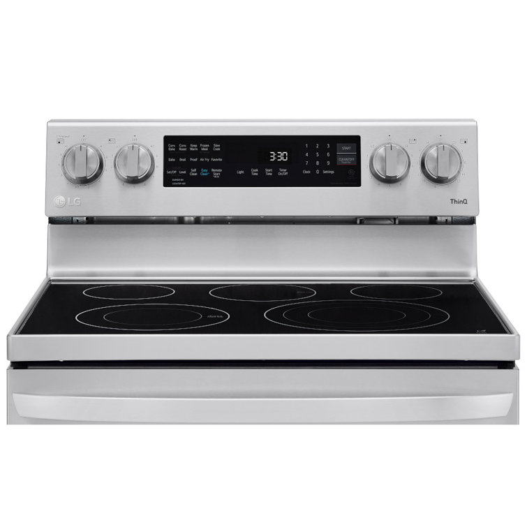 LG 30" Stainless Steel Smart Freestanding Electric Range