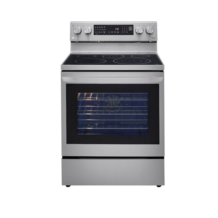 LG 30" Stainless Steel Smart Freestanding Electric Range