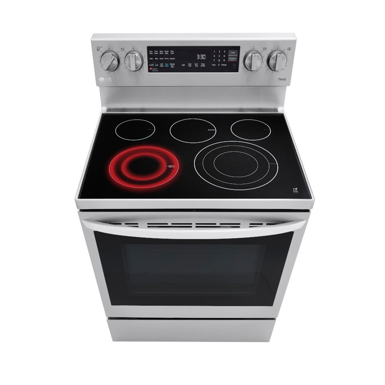 LG 30" Stainless Steel Smart Freestanding Electric Range
