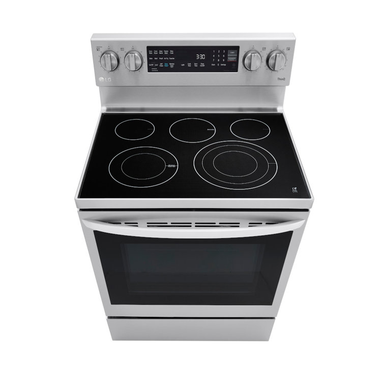 LG 30" Stainless Steel Smart Freestanding Electric Range