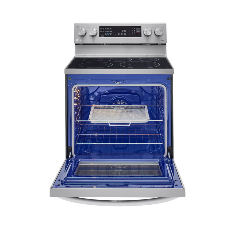 LG 30" Stainless Steel Smart Freestanding Electric Range