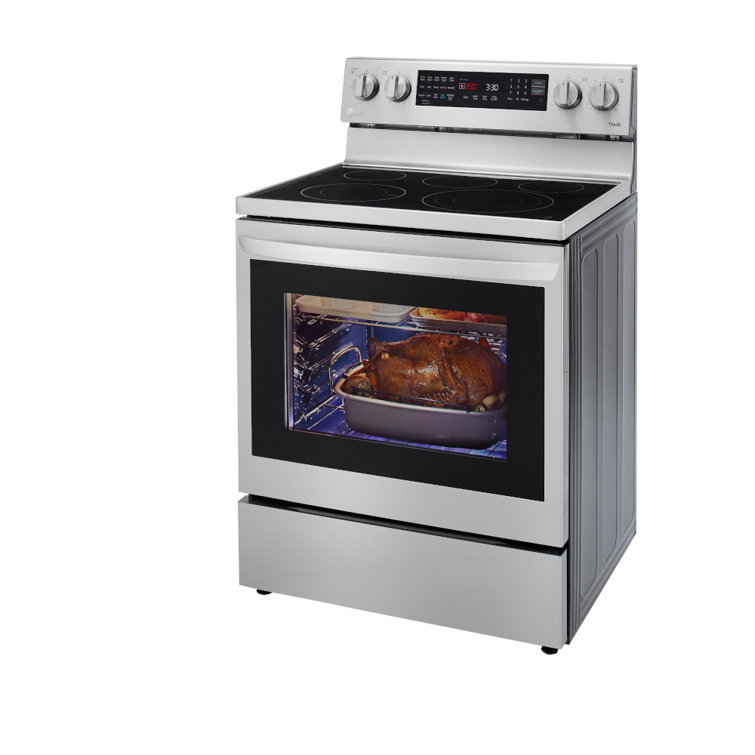 LG 30" Stainless Steel Smart Freestanding Electric Range