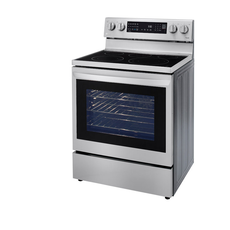 LG 30" Stainless Steel Smart Freestanding Electric Range