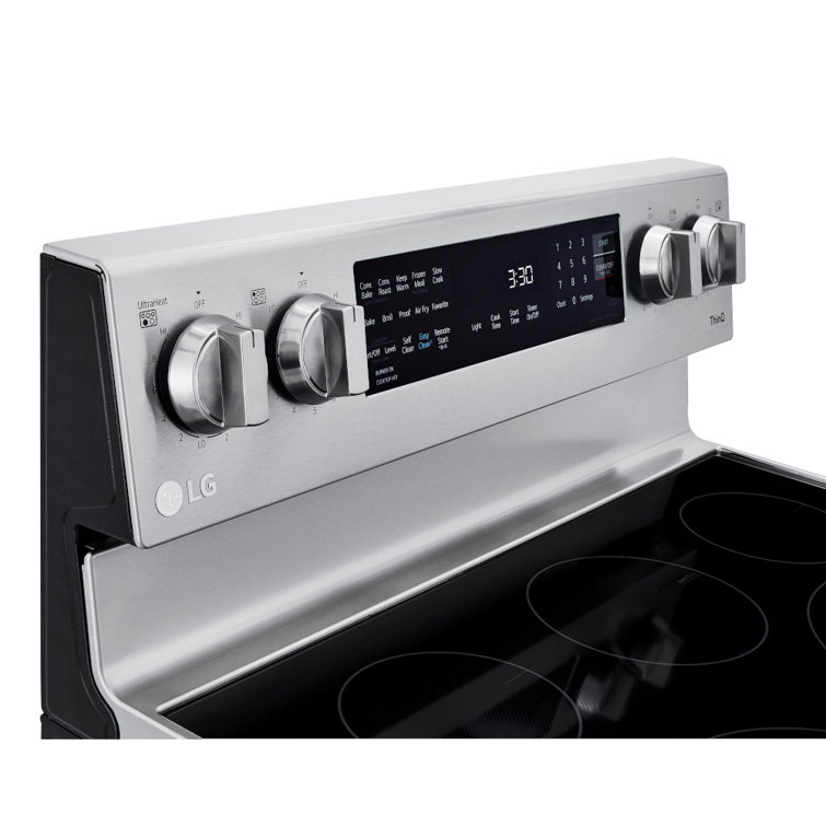 LG 30" Stainless Steel Smart Freestanding Electric Range