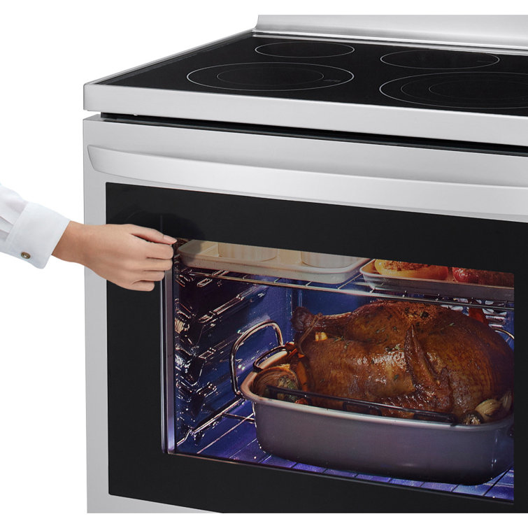 LG 30" Stainless Steel Smart Freestanding Electric Range