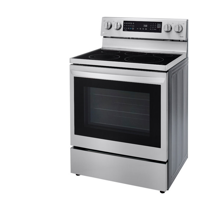 LG 30" Stainless Steel Smart Freestanding Electric Range