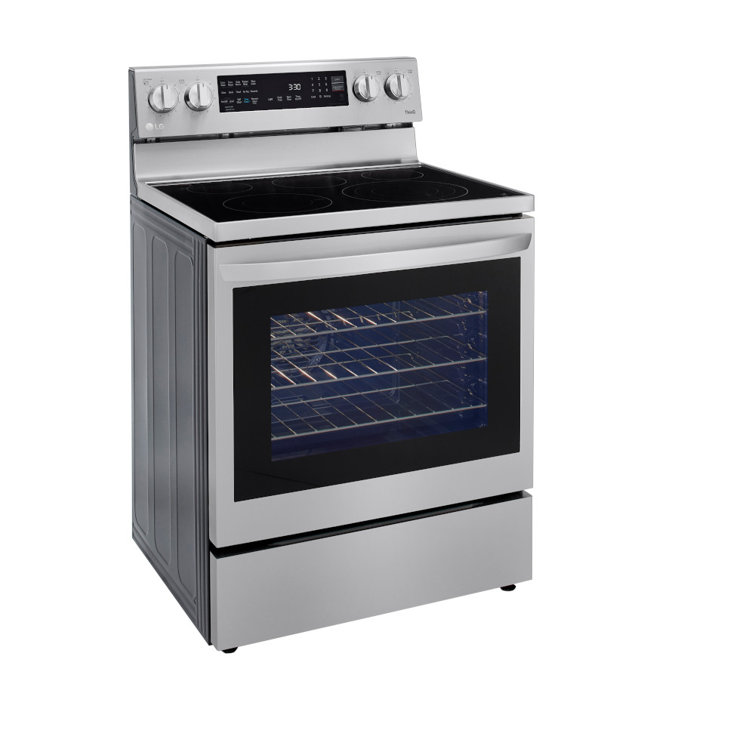 LG 30" Stainless Steel Smart Freestanding Electric Range