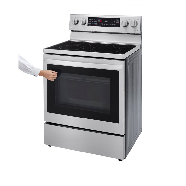 LG 30" Stainless Steel Smart Freestanding Electric Range