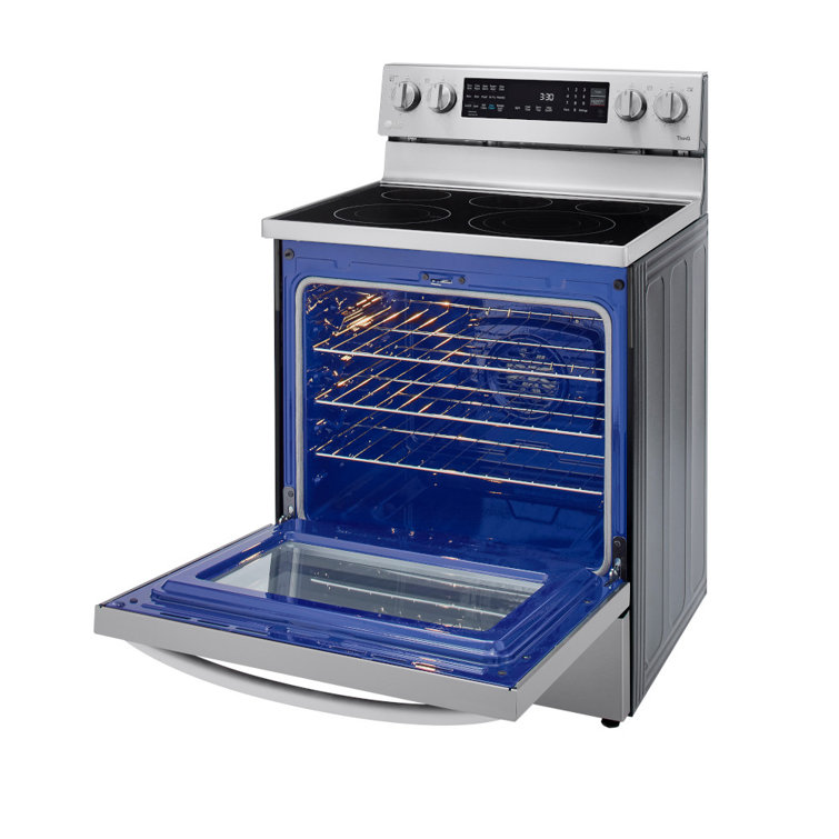 LG 30" Stainless Steel Smart Freestanding Electric Range