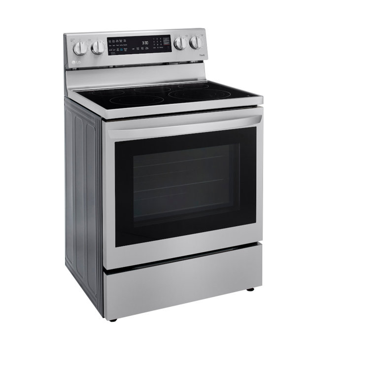 LG 30" Stainless Steel Smart Freestanding Electric Range