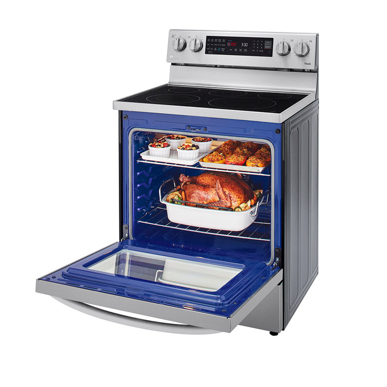 LG 30" Stainless Steel Smart Freestanding Electric Range