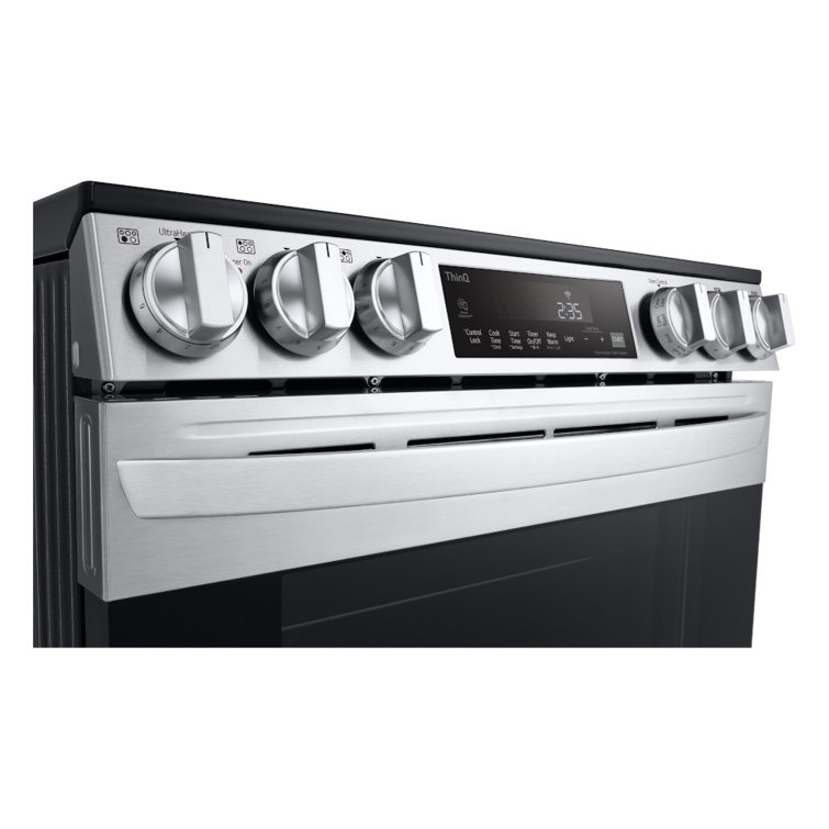 6.3 Cu Ft Stainless Steel Smart Convection Electric Range
