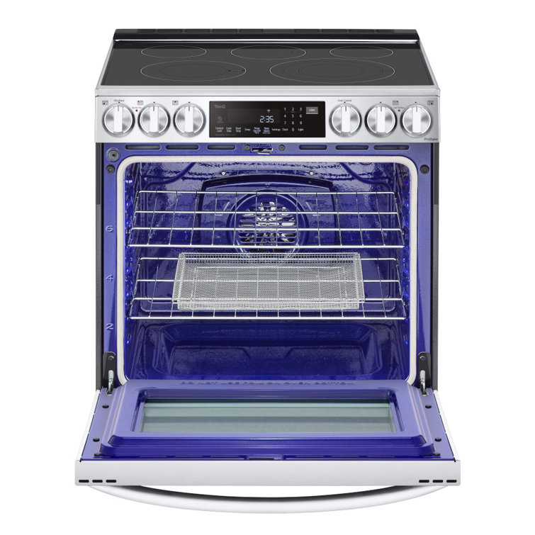 6.3 Cu. Ft. Stainless Steel Smart Convection Electric Range