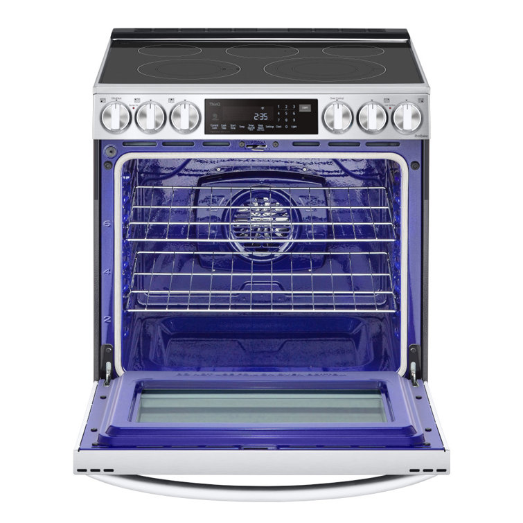 6.3 Cu. Ft. Stainless Steel Smart Convection Electric Range