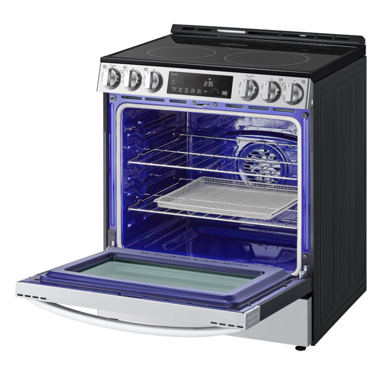 6.3 Cu Ft Stainless Steel Smart Convection Electric Range