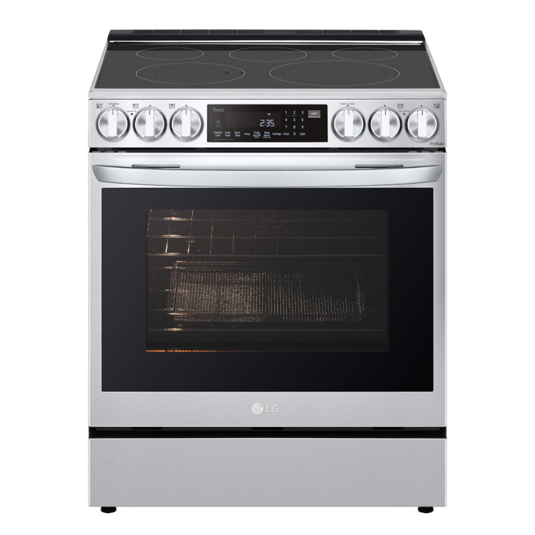 6.3 Cu. Ft. Stainless Steel Smart Convection Electric Range