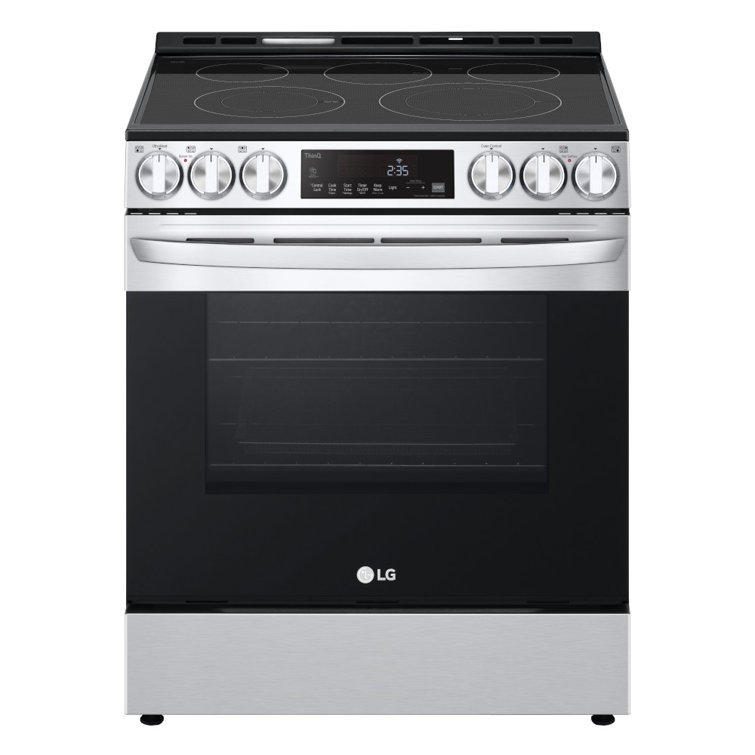 6.3 Cu Ft Stainless Steel Smart Convection Electric Range