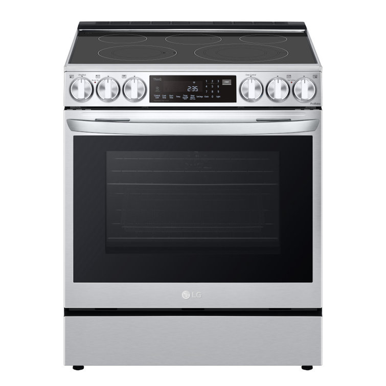 6.3 Cu. Ft. Stainless Steel Smart Convection Electric Range