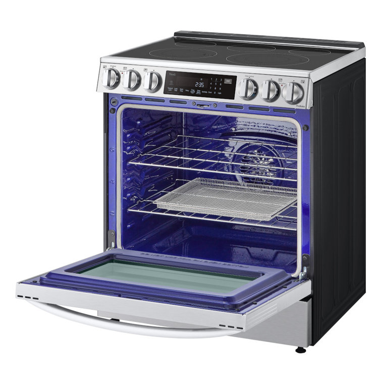 6.3 Cu. Ft. Stainless Steel Smart Convection Electric Range