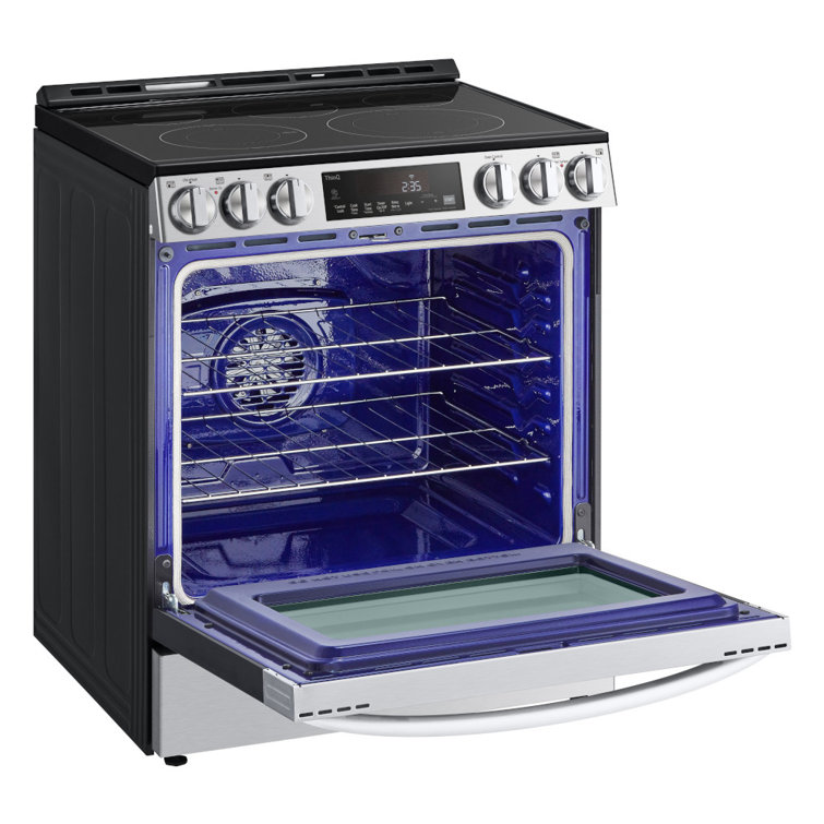 6.3 Cu Ft Stainless Steel Smart Convection Electric Range