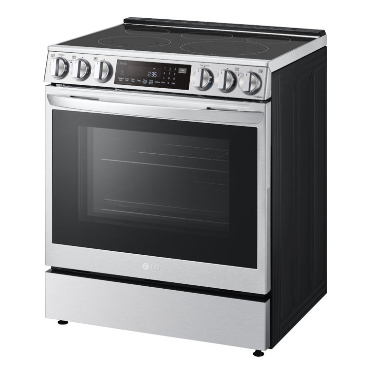 6.3 Cu. Ft. Stainless Steel Smart Convection Electric Range