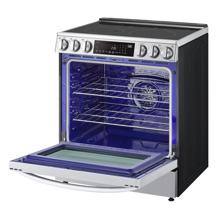 6.3 Cu. Ft. Stainless Steel Smart Convection Electric Range