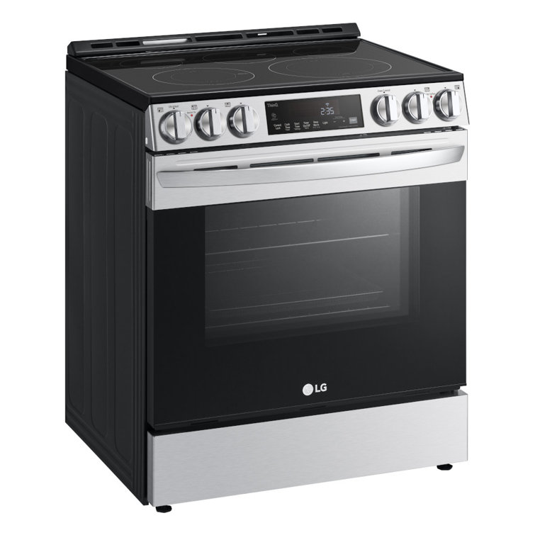 6.3 Cu Ft Stainless Steel Smart Convection Electric Range