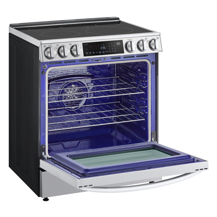 6.3 Cu. Ft. Stainless Steel Smart Convection Electric Range