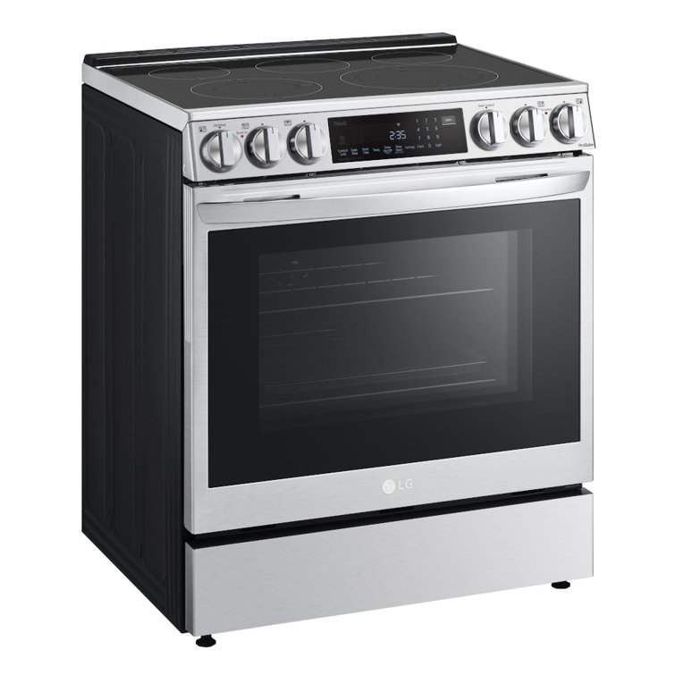 6.3 Cu. Ft. Stainless Steel Smart Convection Electric Range