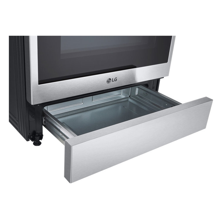 6.3 Cu. Ft. Stainless Steel Smart Convection Electric Range