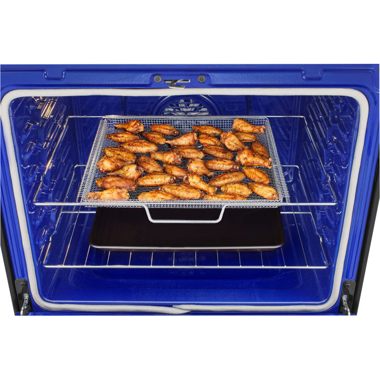 30" Stainless Steel Smart Freestanding Gas Range with Air Fry