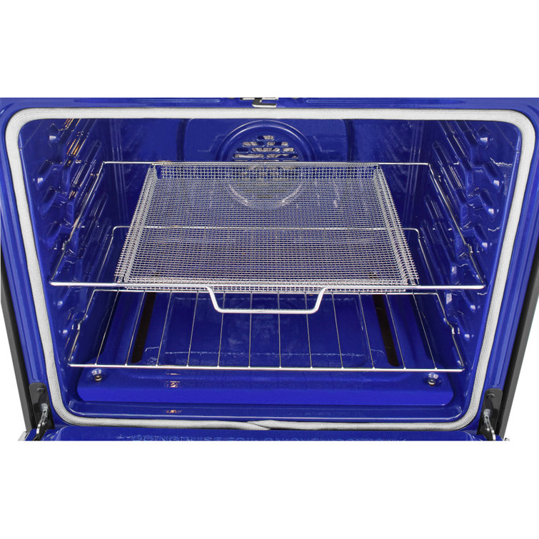 30" Stainless Steel Smart Freestanding Gas Range with Air Fry