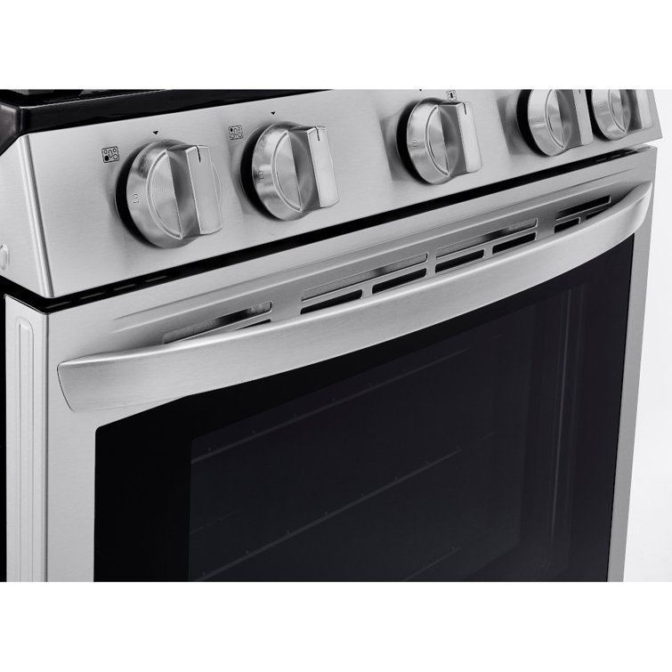 30" Stainless Steel Smart Freestanding Gas Range with Air Fry