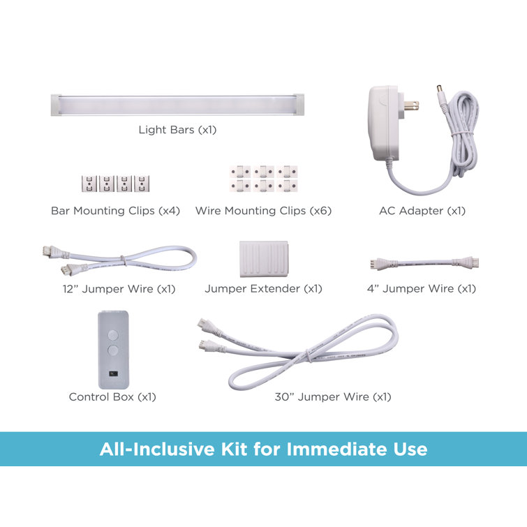 Alexa-Compatible 9'' Smart Under Cabinet LED Light Bar