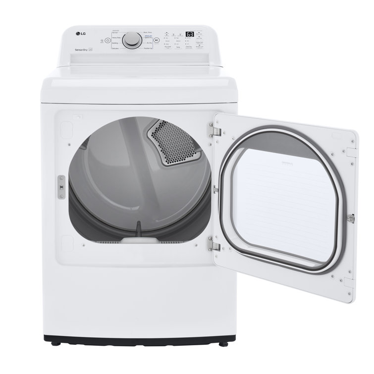 7.3 Cu. Ft. White Electric Dryer with Sensor Dry Technology