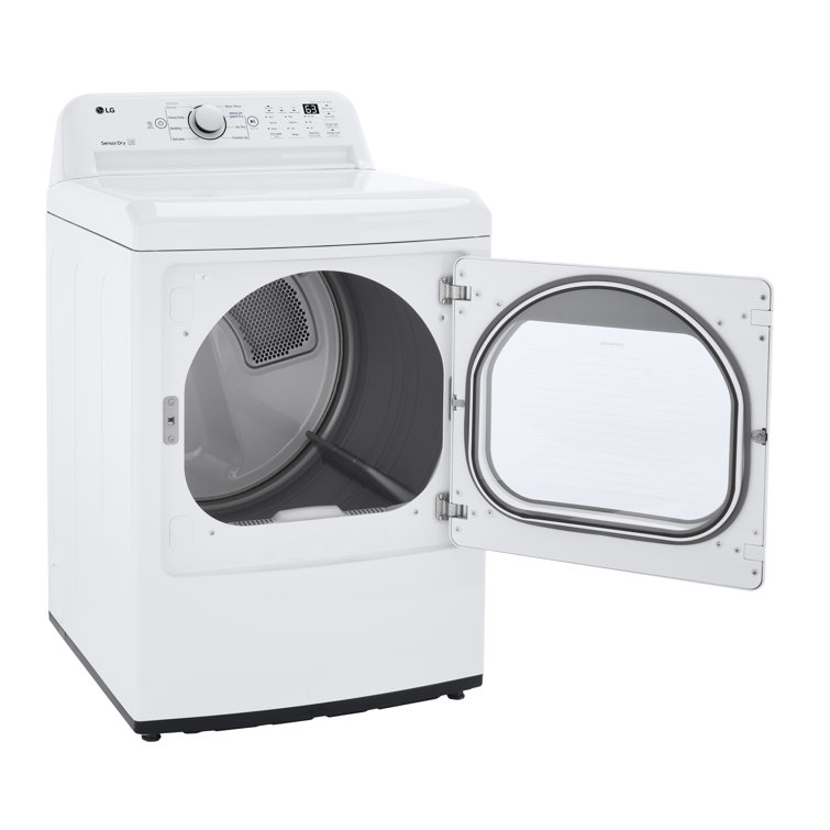 7.3 Cu. Ft. White Electric Dryer with Sensor Dry Technology