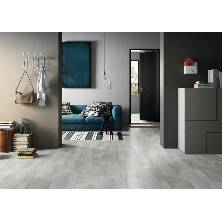 Oxide Magnetite 12'' x 24'' Matte Metallic Porcelain Tile
