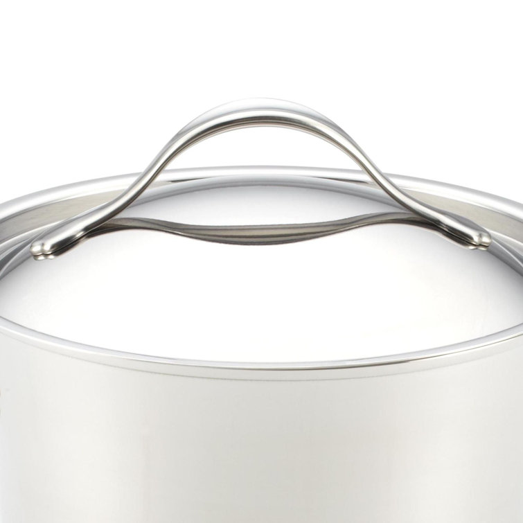 Anolon Nouvelle Copper Stainless Steel 10-Piece Cookware Set