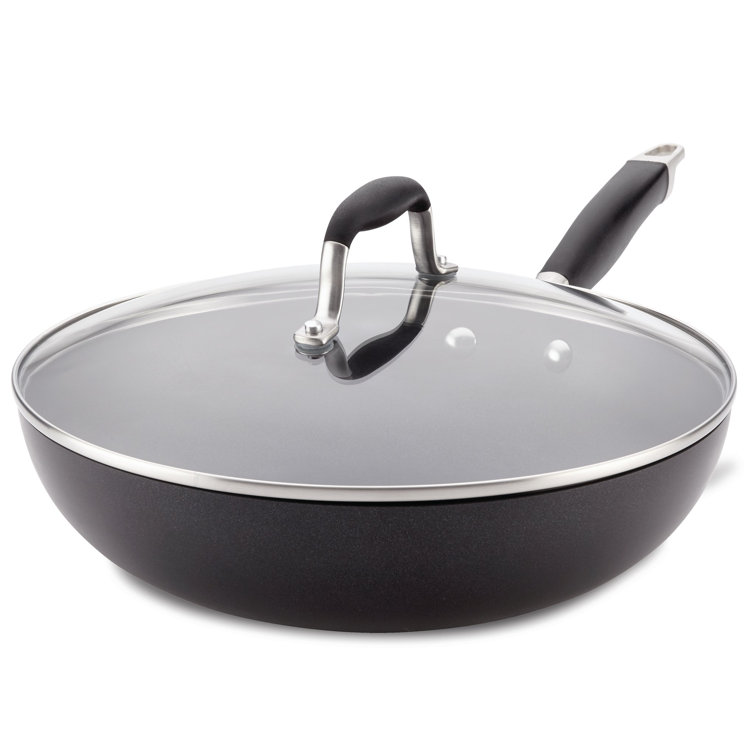 Graphite Aluminum Nonstick 12-Inch Ultimate Pan with Lid