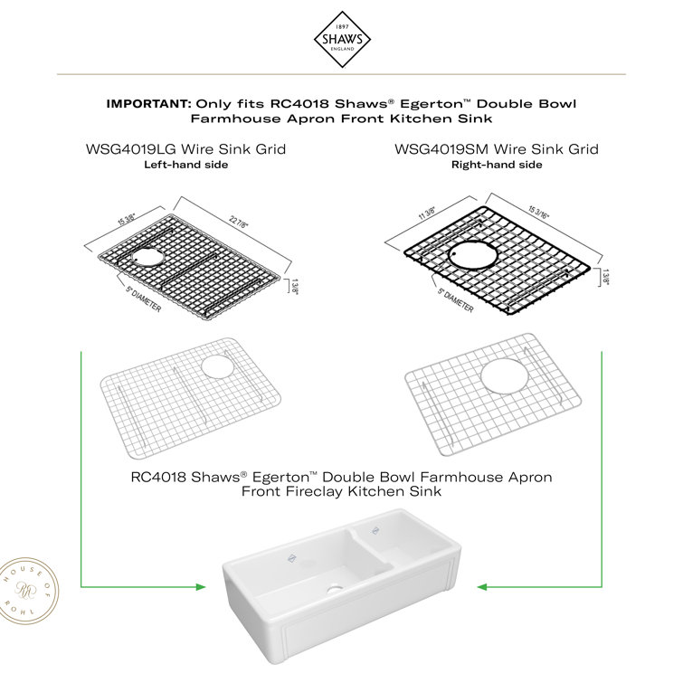 Small Stainless Steel Wire Sink Grid for Kitchen Basin