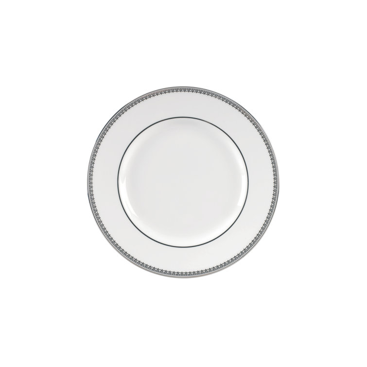 Lace Platinum Porcelain Bread & Butter Plate 6"