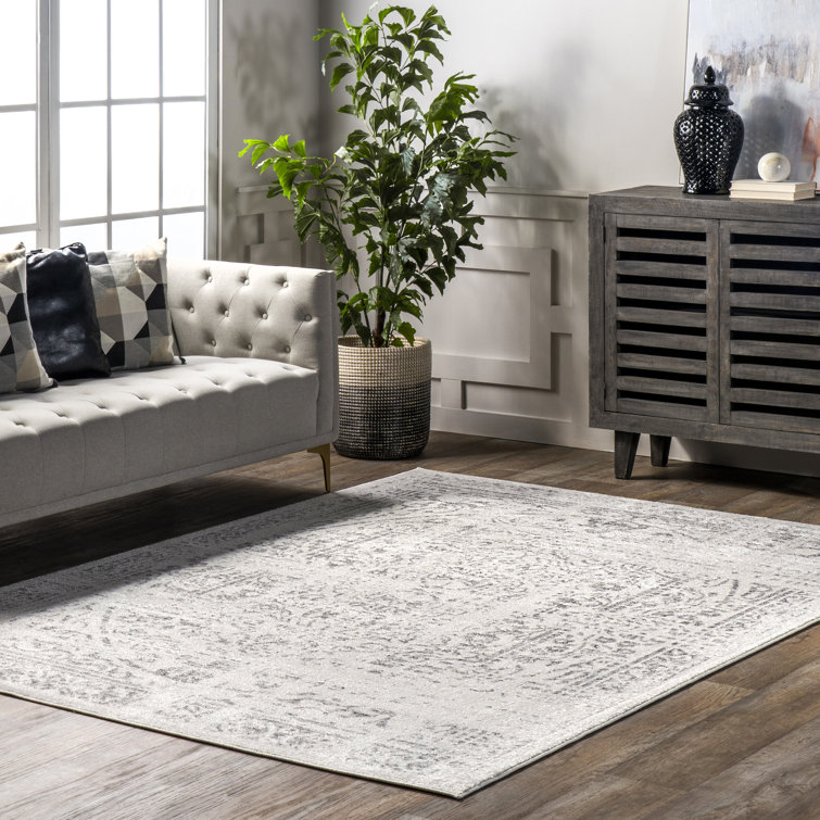 Arlena Gray Synthetic Reversible 10' x 14' Area Rug