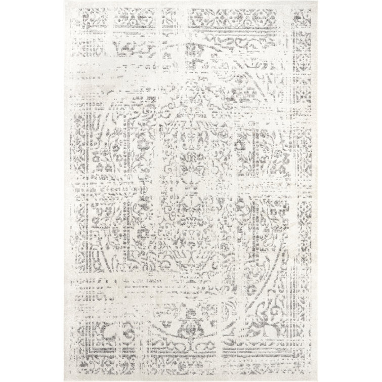 Arlena Gray Synthetic Reversible 10' x 14' Area Rug
