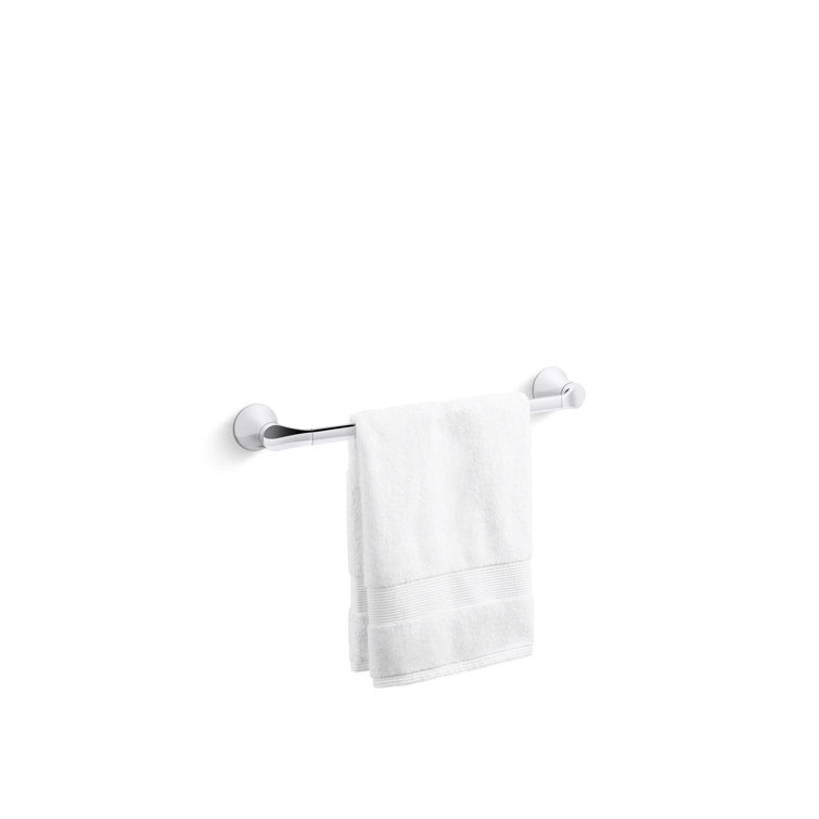 Simplice 18" Polished Chrome Wall Mounted Towel Bar