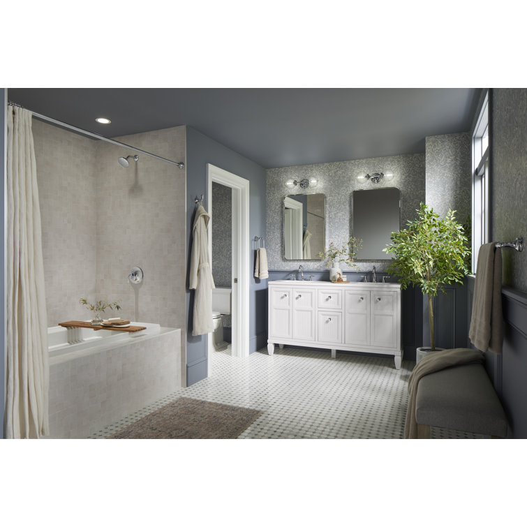 Bellera Polished Chrome Widespread Bathroom Sink Faucet