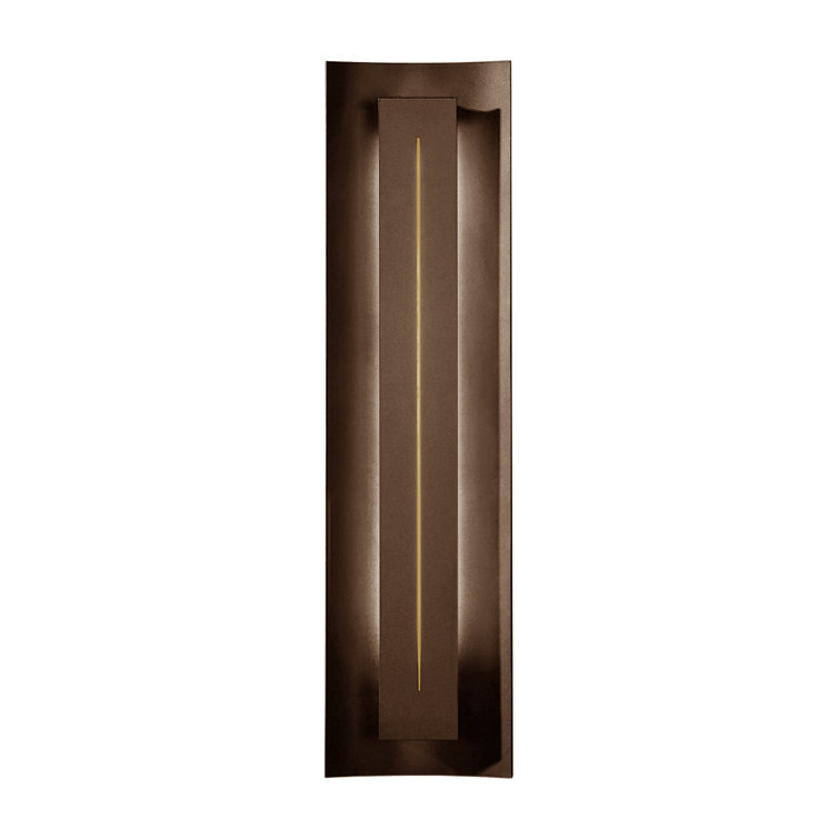 Natural Iron Gallery 3-Light Vanity Sconce with Blue Glass
