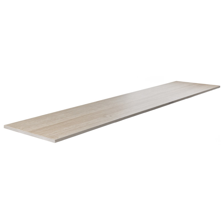 Nature Beige Large Matte Porcelain Wood Look Tile
