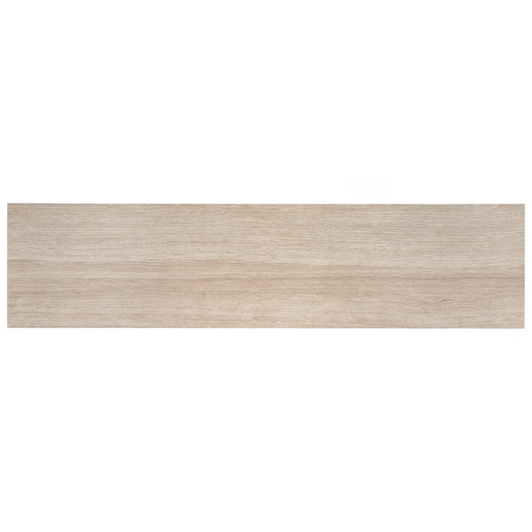 Nature Beige Large Matte Porcelain Wood Look Tile