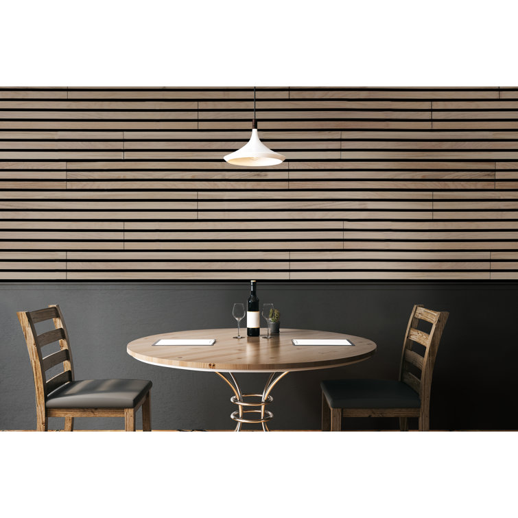 Natural Overture Oak 3D Acoustic Wall Panels
